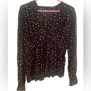 Floral blouse by Lucky Brand